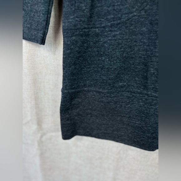 Prana merino blend sweatshirt dress charcoal grey size xs - Picture 5 of 15